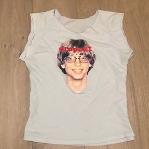 Bill Gates “drop out” t-shirt